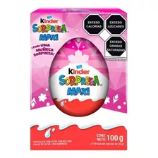 Chocolate Kinder Maxi Sorpresa 100g Niña