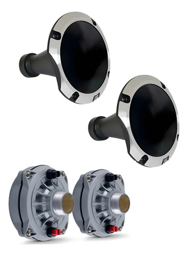 Oferta Par Driver D250x Jbl + Par De Bocal Jbl 11-25 Trio