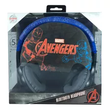 Audífonos Bluetooth Para Niños - Capitán América Avengers
