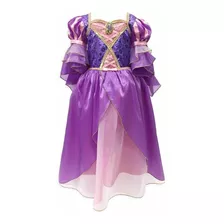 Vestido Princesa Rapunsel Disney Store Original P/entrega