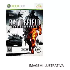 Jogo Xbox 360 - Battlefield Bad Company 2 - Mídia Física.