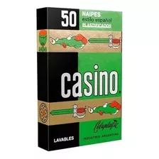 Cartas Casino Naipes Española 50 Cartas Truco Plastificadas