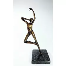 Escultura En Bronce- Serie Namasté- Árbol