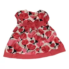 Vestido Fiesta Bebé Floreado Gymboree Nuevo