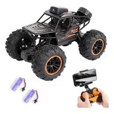 Coche Rc Con Cámara 720p 1/18 Scare 4wd 2 Baterías