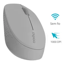 Mouse Sem Fio Rapoo 1300 Dpi Bluetooth Pc Wireless Branco 