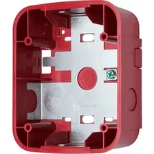 Caja Posterior De Montaje Pared Serie L - Roja System Sensor