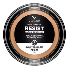 Polvo Compacto Vogue Resist Alta Cobertura 14g