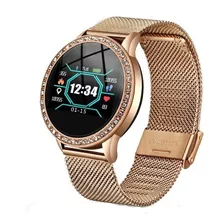 Relogio De Pulso Feminino Smartwatch Lige Monitor Cardiaco