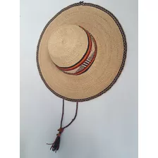 Sombrero Original Africano, Tejido Por Artesanos Africanos