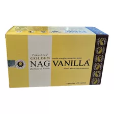 Incenso Massala Golden Nag Goloka Baunilha Vanilla Cx Com 12
