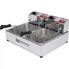 A Melhor Fritadeira Prof. Inox 2 Cubas 3600w - Inovamaq