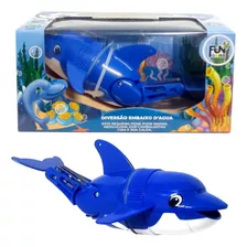 Brinquedo Golfinho Que Nada E Dá Cambalhotas Na Agua Azul