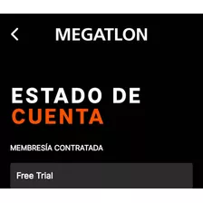 Membresía Megatlon Por 12 Meses