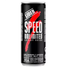 Speed Energizante Unlimited Lata 250ml - Pack X4 Unidades