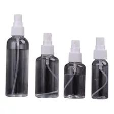 Botellas De Plástico Con Rociador, 1 Oz Fine Niebla Pulveriz