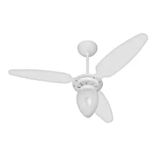 Ventilador De Teto Ventisol Wind Branco 130w Com 3 Pás De Plástico, 96 cm De Diâmetro 127 v