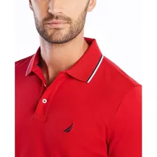 Polo Nautica Classic Fit Sleeve - Rojo
