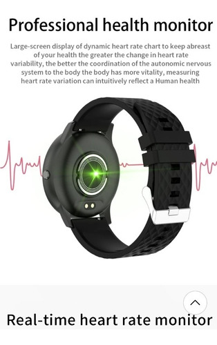 Reloj Inteligente H30 Monitor Cardiovascular %spo2 Pto Cab