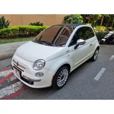 Fiat 500 Lounge Cabriolet 1.4 Automatico Modelo 2014