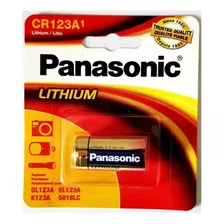 12 Bateria Pilha 3v Cr123a Lithium Photo - Lacrado Panasonic