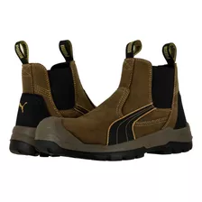 Bota Industrial Puma Para Caballero Modelo P264 Café