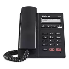 Telefone Intelbras Ip Tip 125i Display Viva-voz Preto
