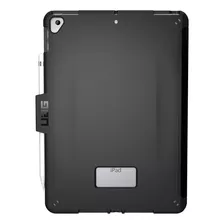 Funda iPad 10.2 Uag Scout Con Soporte Rígido Negro