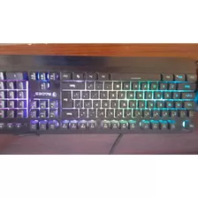 Teclado Semi Mecánico Rgb Marca Sabes 