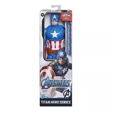 Avengers Figura 12 Titan Hero Blast Gear Capitao America