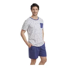 Beckil Cod 3125 Pijama Algodón Hombre Polera Juvenil 