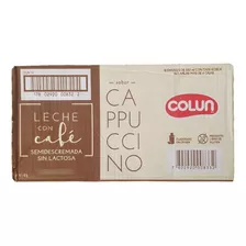 Leche Semidescremada Café Cappuccino Colun Pack X24 Unids