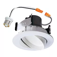 Encastrado Ra406930whr 4 Pulgadas Led Ajustable Gimbal