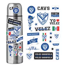 Stickers Calcos Velez Sarsfield Futbol Para Termo Compu X24