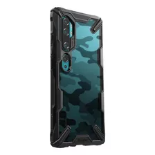 Funda Xiaomi Mi Note 10/10 Pro/cc9 Pr Fusion X Design Ringke Color Camo Black Mi Note 10 -note 10 Pro-cc9 Pro