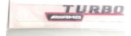 Par Emblemas Turbo Amg Foto 4