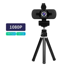 1080p Hd Wide Angle Webcam Video Conference Câmera Usb Plug