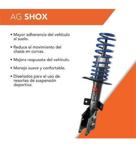 Amortiguadores Ag Shox Volkswagen Pointer 96-98  Foto 2