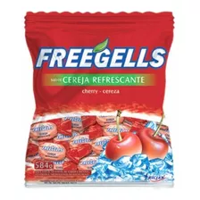 Bala Freegells Cereja Pacote 584g