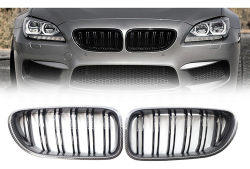 Rejilla Frontal Negra Para Bmw F06 6 Series F12 F13 M6 Foto 3