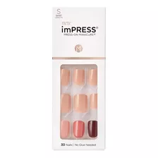 Uñas Kiss Impress Originales Instantáneas Autodhesivas 