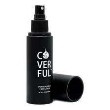 Spray Fijador Para Fibras Capilares Coverful 118ml Sellador Maxima Fijacion Super Ultra Hold Barba