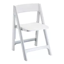 Cadeira Dobrável Branca Plástico Suporta 100kg Agraplast1014 Cor Da Estrutura Da Cadeira Branco Cor Do Assento Branco