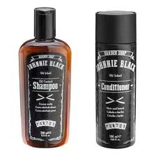 Kit Shampoo Oil Control+ Condicionador Johnnie Black Cabelo