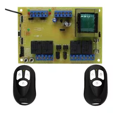 Controle Remoto Rcg Central Dupla + 02 Controles Kit X 3 Unidades