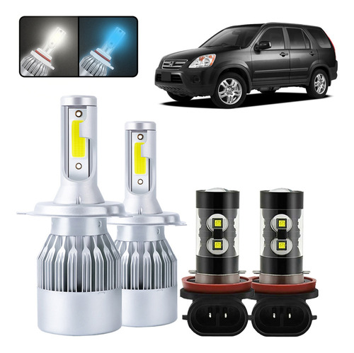 28000lm Kit De Focos Led 9003 Para Honda Luz Alta Y Luz Baja Honda CRV