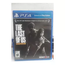 The Last Of Us Remastered Playstation 4 Físico