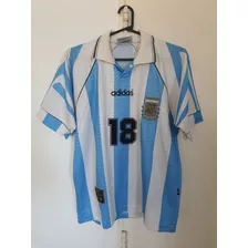 Camiseta Seleccion Argentina 1997 adidas Titular Scaloni T2