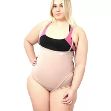 Cinta Modeladora Redutora Shape Control Plus Size 4ajustes 