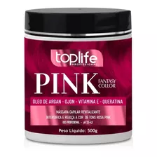 Máscara Pink Tonalizante Matizador Toplife Profissional